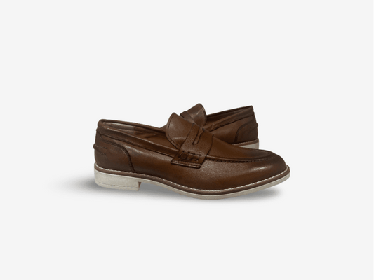 D'Ordia mocassino in pelle Penny Loafer