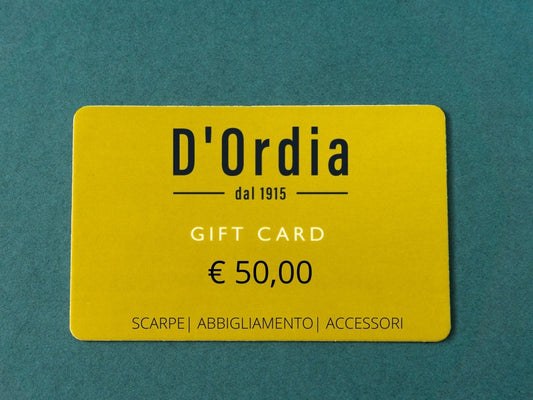D'Ordia Gift Card