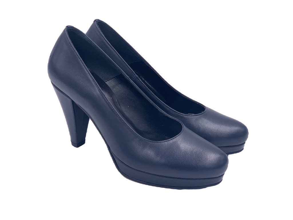 D'Ordia décolleté 8 in pelle