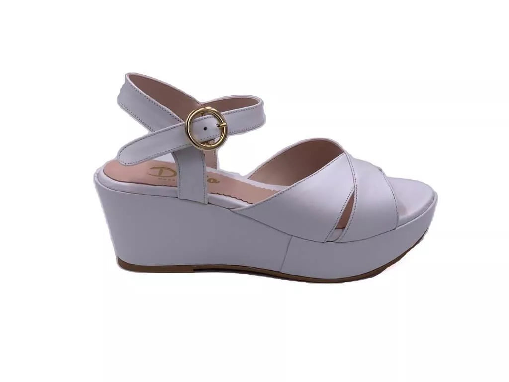 D'Ordia zeppa in pelle
