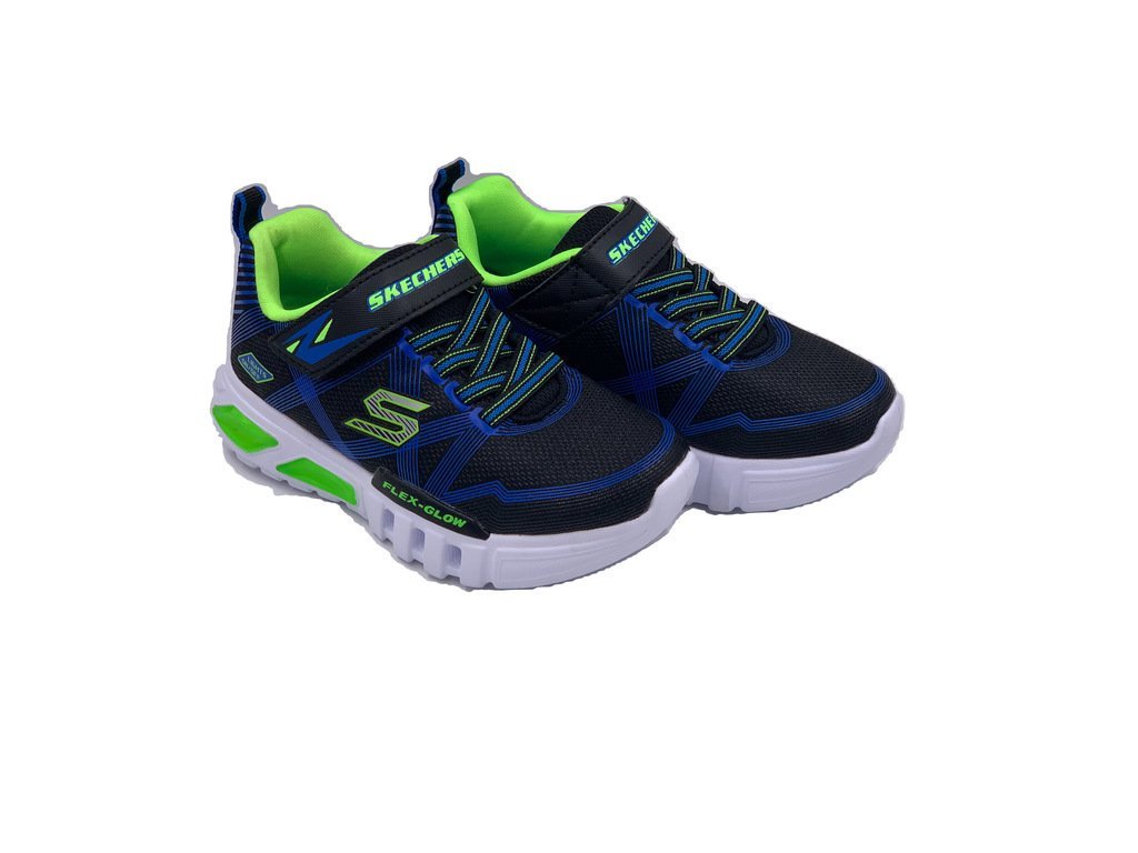Skechers-Flex-glow-con-strappo-e-lacci
