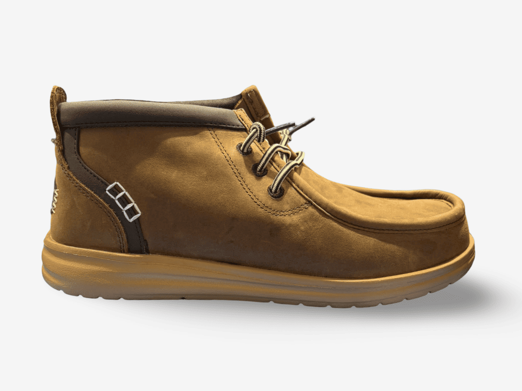 HEYDUDE Wally mid gripr leather