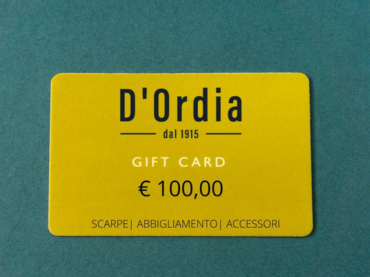 D'Ordia Gift Card